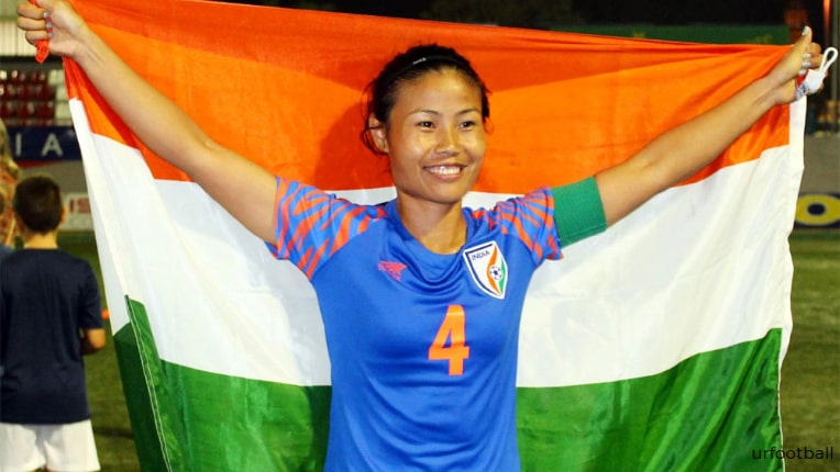 Ashalata Devi is the Best indian female footballers.
