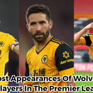 Most Appearances Of Wolves FC Players In The Premier League