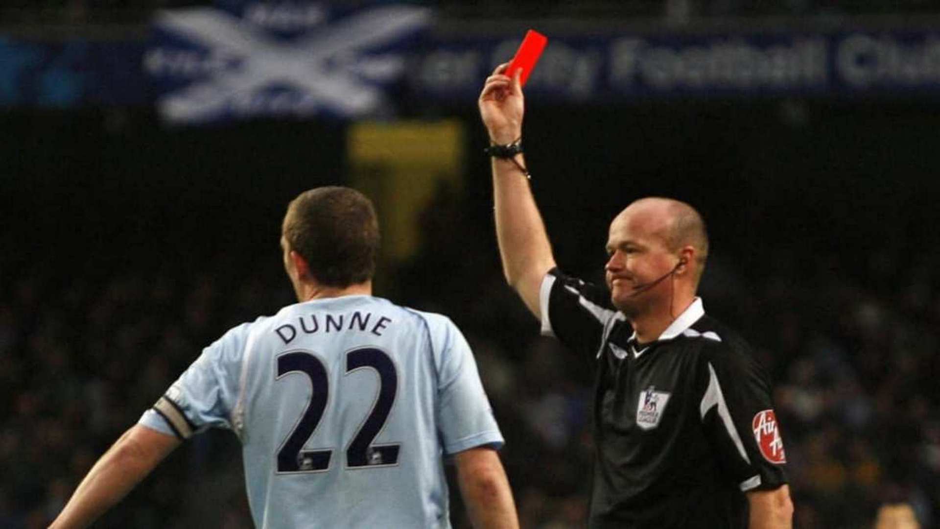 Richard Dunne - who has the most red cards in Premier League history