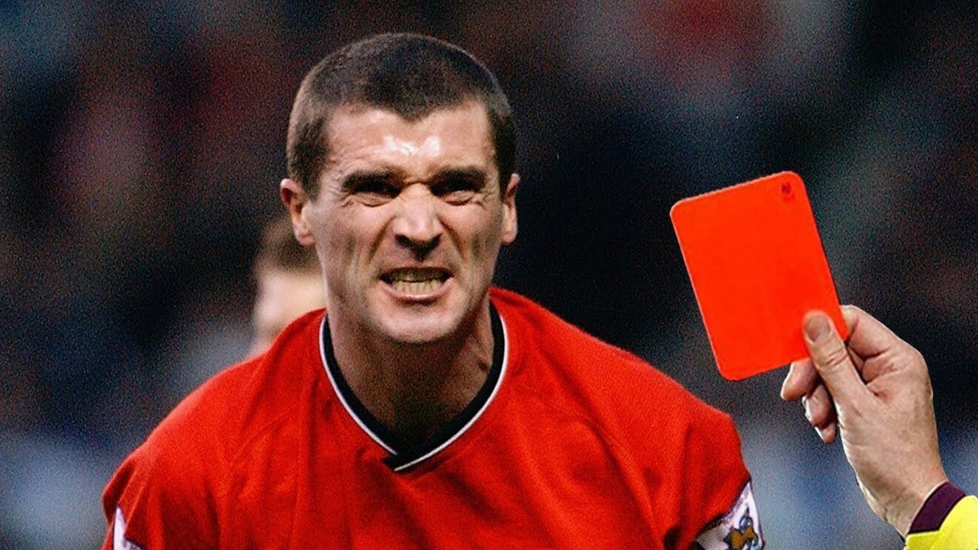 Roy Keane – 7 Red Cards in Premier League