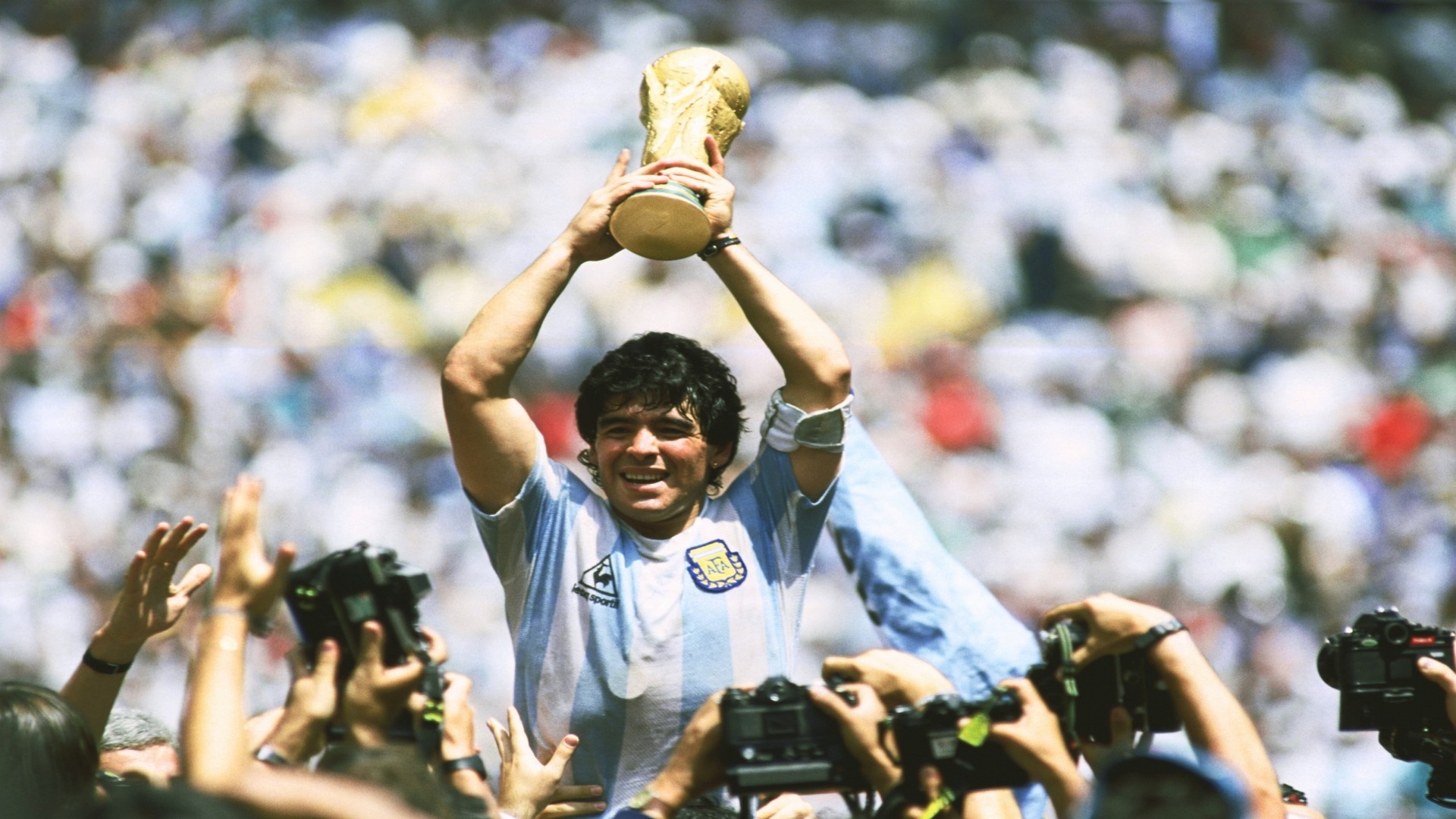 Diego Maradona (Argentina) – 21 matches in FIFA World Cup